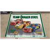 Image 3 : Team Quaker State NASCAR Poster, 1985 Winnipeg Blue Bombers Poster, Corvette Print, 2 Honda Decals