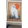 Image 6 : 3 Native American Art Prints – Warrior on Horse, White Buffalo, Snowy Owl, Largest 24x18"