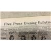 Image 10 : 4 Vintage Newspapers – Daily Express 1945 and Free Press Evening Bulletin 1920