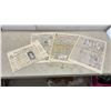 Image 1 : 4 Vintage Newspapers – Daily Express 1945 and Free Press Evening Bulletin 1920