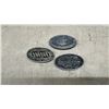 Image 4 : 10 Vintage 1960s Metal Railroad/Railway Tokens, Various Lines