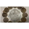 Image 3 : Mexican Aztec Calendar Coin Dish w/ Centavo Coins, 2 Timex Watch Heads, Gold-Tone Band