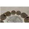 Image 4 : Mexican Aztec Calendar Coin Dish w/ Centavo Coins, 2 Timex Watch Heads, Gold-Tone Band