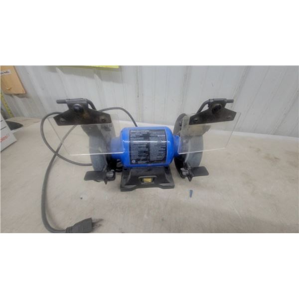 Mastercraft 6" Bench Grinder w/ Eye Shields