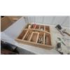Image 2 : Assorted Hand Tools – Hammers, Pliers, Wrenches, C-Clamps, Screwdrivers, Wooden Organizer