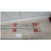 Image 2 : Pipe Clamps (2) and Bar Clamp (1) w/ Red Fittings – 36" and 48", Woodworking Set