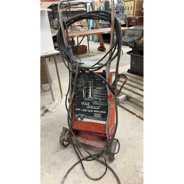 Tri Star 230 AC/DC Welder on Wheel Cart w/ Cables