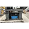 Image 4 : Horizontal Metal Cutting Band Saw on Rolling Base w/ Electric Motor