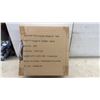 Image 5 : 4 Jumbo 9" Toilet Paper Dispensers, Black and Gray – 1 NIB, 1 No Key, 1 Cracked Face