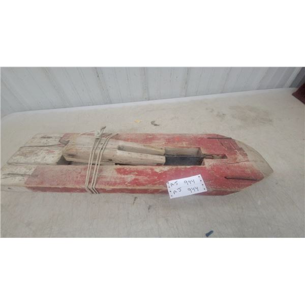 Vintage Ice Fishing Jigger