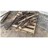 Image 1 : Pallet of Antique Wooden Singletrees and Doubletrees w/ Metal Hardware