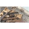 Image 3 : Pallet of Antique Wooden Singletrees and Doubletrees w/ Metal Hardware
