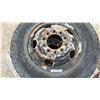 Image 2 : 2 Truck Tires on Steel Rims, 8-Lug Bolt Pattern, 8.25-20