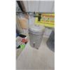 Image 2 : 4 Galvanized Metal Buckets and Containers Including Minnow Bucket