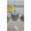 Image 3 : 4 Galvanized Metal Buckets and Containers Including Minnow Bucket