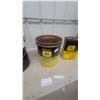 Image 3 : 3 John Deere Oil Cans – Hy-Gard, Hydrostatic Fluid, Special Purpose Oil, Vintage