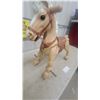 Image 3 : Vintage Marx Marvel the Mustang Spring Horse Riding Toy w/ Saddle