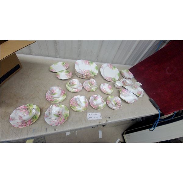 Royal Albert Blossom Time Tea Set, Approx. 37 Pieces – Cups, Saucers, Plates, Serving Piece
