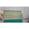 Image 2 : Vintage Children's Wooden Easel w/ Chalkboard, Alphabet, Numbers, and Clock Face