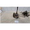 Image 2 : 2 Antique Hand-Crank Bench Sickle Grinders