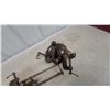 Image 3 : 2 Antique Hand-Crank Bench Sickle Grinders