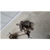 Image 4 : 2 Antique Hand-Crank Bench Sickle Grinders