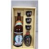 Image 3 : Gekkeikan Genzo Tokkuri Set – Japanese Sake w/ Porcelain Tokkuri and 3 Cups