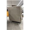 Image 3 : Beige Microfiber Recliner Chair