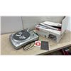 Image 1 : ION LPDOCK USB Turntable w/ iPod Dock, Original Box, Software CD and Manual