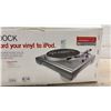 Image 9 : ION LPDOCK USB Turntable w/ iPod Dock, Original Box, Software CD and Manual