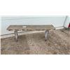 Image 1 : Wood Bench, 21" x 60" x 12-1/2"