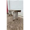 Image 2 : Wood Bench, 21" x 60" x 12-1/2"