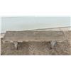 Image 4 : Wood Bench, 21" x 60" x 12-1/2"