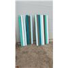 Image 11 : Wood Fold-Up Picnic Table w/ 2 Matching Benches, 27x60x29" and 16x57x11"