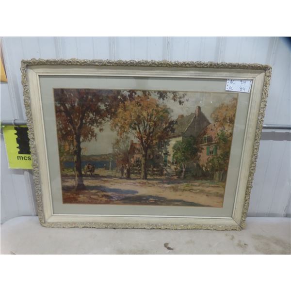 Signed Picture, 40" x 31"