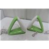 Image 1 : 2 Triangle-Shaped Landline Telephones, High star