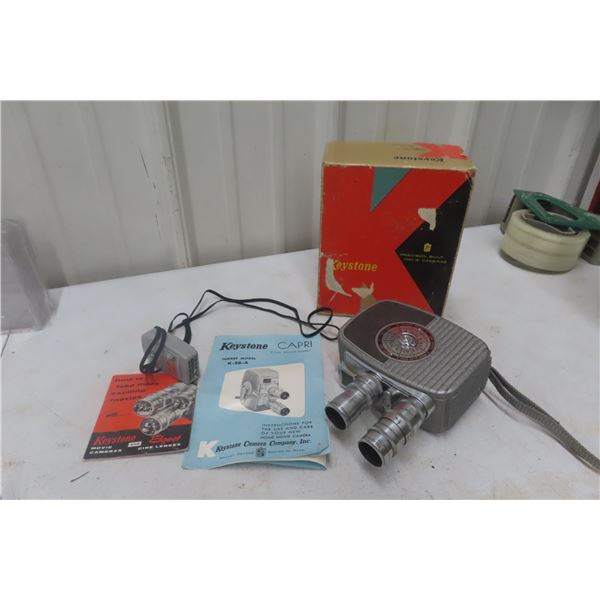Keystone Capri K28A 8mm Home Video Camera, in Box