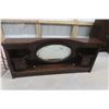 Image 1 : Wall-Mount Shelf w/ Mirror, 28" x 64"