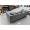 Image 4 : Micro Suede Couch, 86"