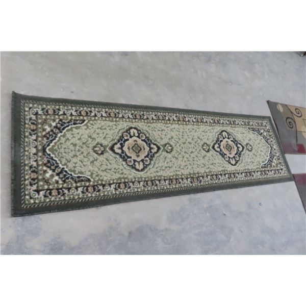 2 Rug Runners - 26" x 86" and 22" x 92"