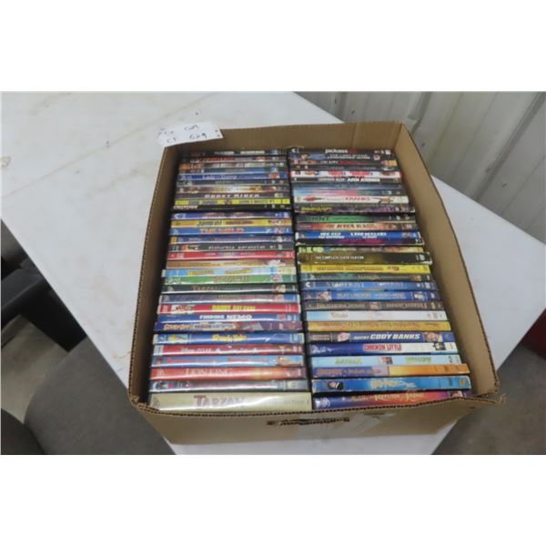 60 DVD Movies, Some Disney