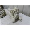 Image 6 : 3 Plastic Yard Ornaments, First Kiss & Angels, Largest 18"