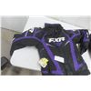 Image 2 : FXR Size 4 Snowmobile Jacket, Backpack, and Duffle Bag