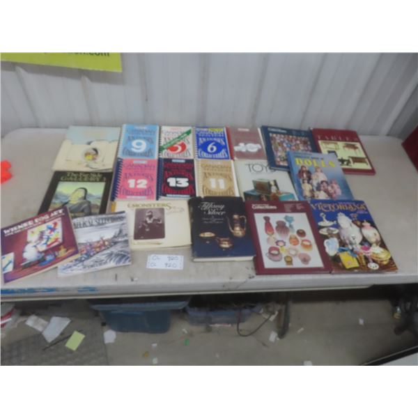 Books on Art and Collectibles, and Canadian Price Guides