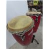Image 3 : Ecko Percussion Bongo Drums w/ Stand