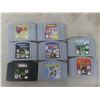Image 6 : Nintendo 64 w/ 2 Controllers and 8 Games, Powers On