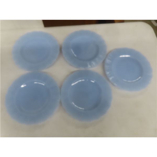 Delphite Cup and Saucer Set, Pyrex