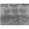 Image 2 : Irish Herringbone Depression Glass, 19-Piece Set