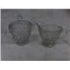 Image 7 : Irish Herringbone Depression Glass, 19-Piece Set