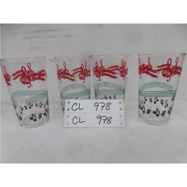 4 B/A Musical Showcase Glasses